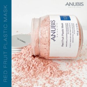 I Am Beauty - Red Fuit Plastic Mask